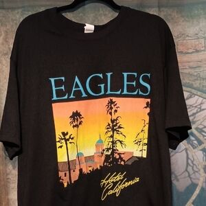 Eagles Black Graphic T-Shirt